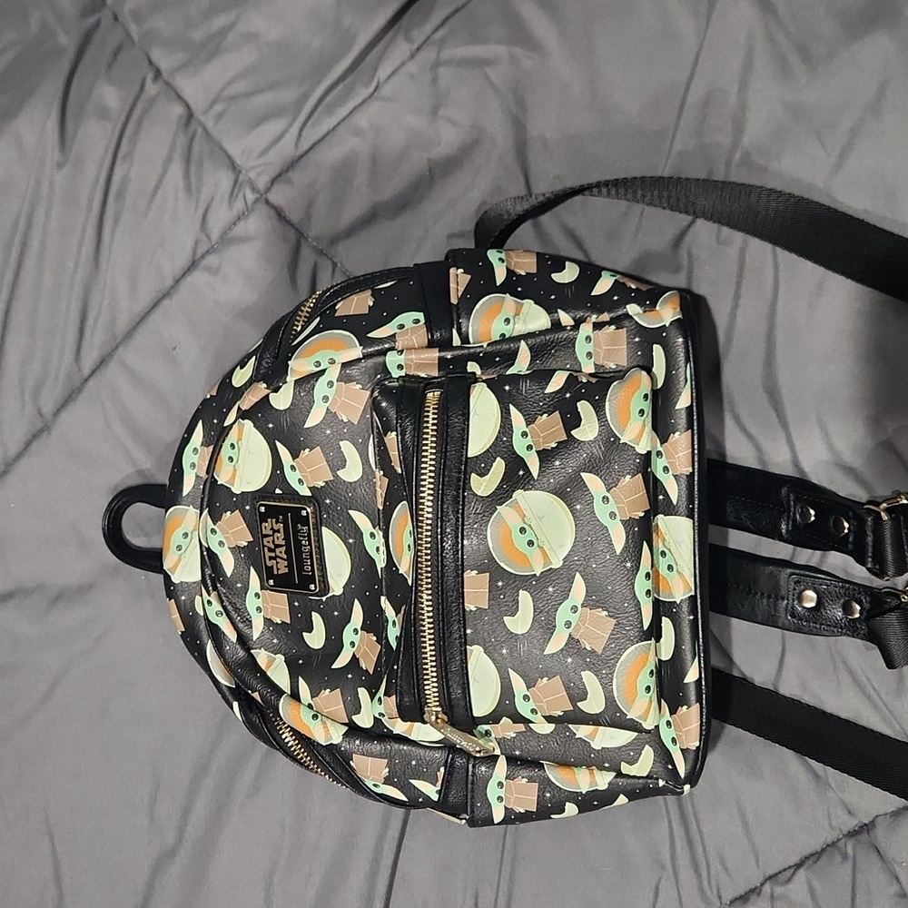 Loungefly mini Yoda‎ backpack